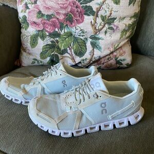 On Running Women's Cream Sneakers